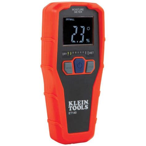 custom home depot moisture meter|klein moisture meter et140.